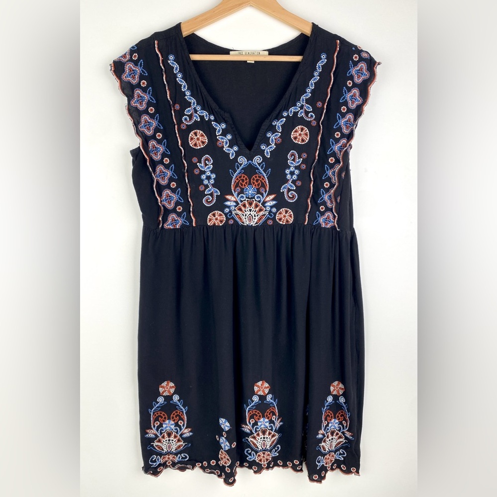 Free Generation Embroidered Dress
